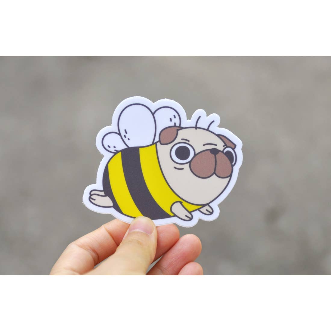 http://www.ohshiny.co/cdn/shop/products/PugBeeVinylSticker.jpg?v=1600132126