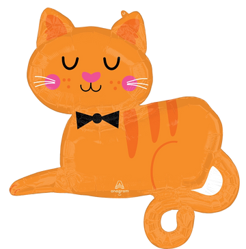 Orange Tabby Cat Balloon