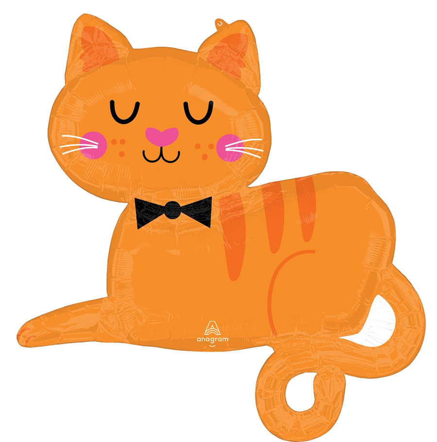 Orange Tabby Cat Balloon