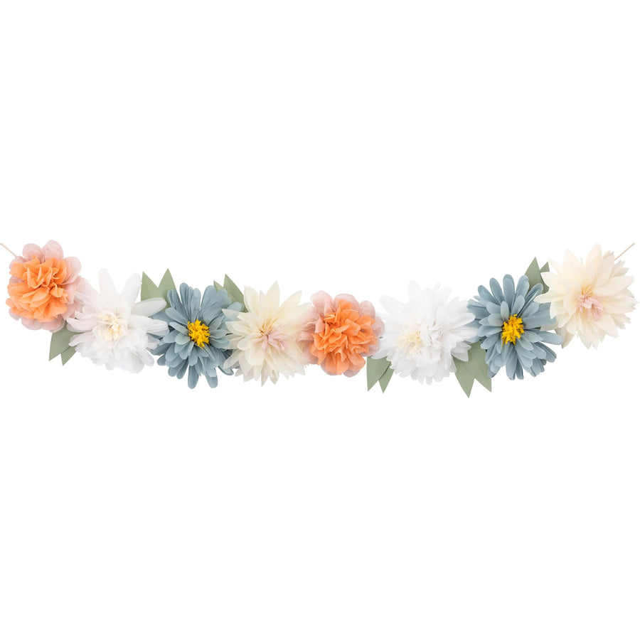 Flowers in Bloom Giant Paper Garland