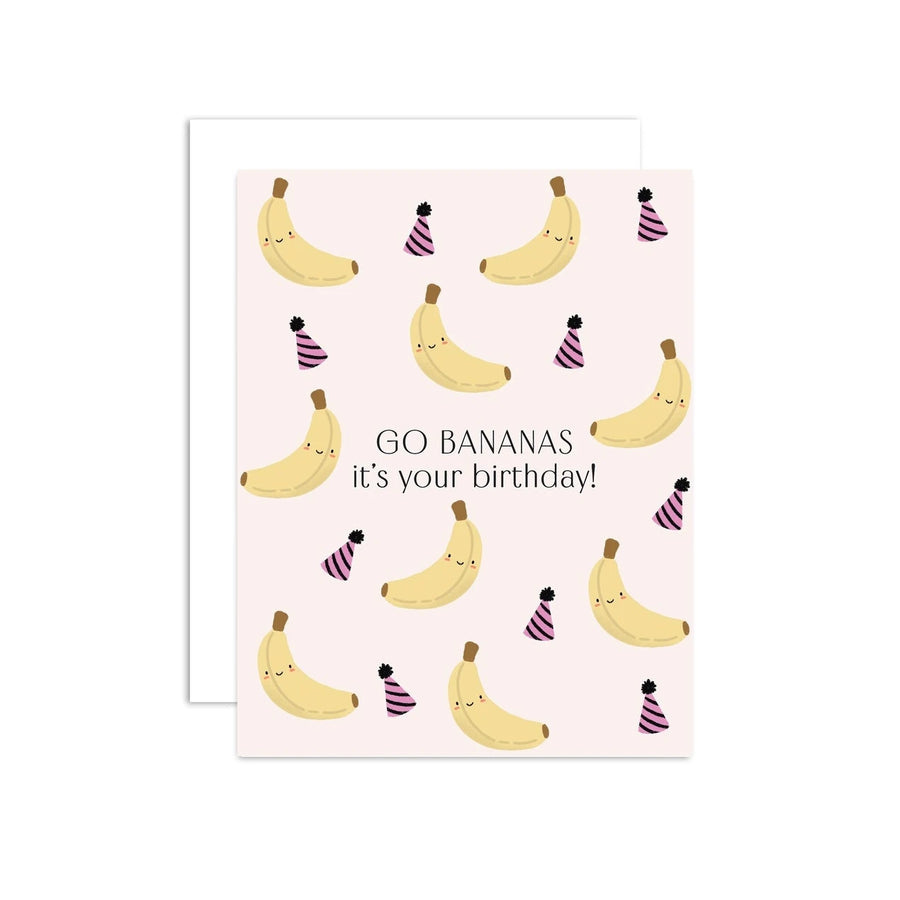 Go Bananas Birthday Card