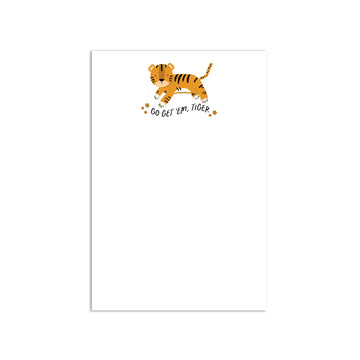 Go Get 'em Tiger Notepad