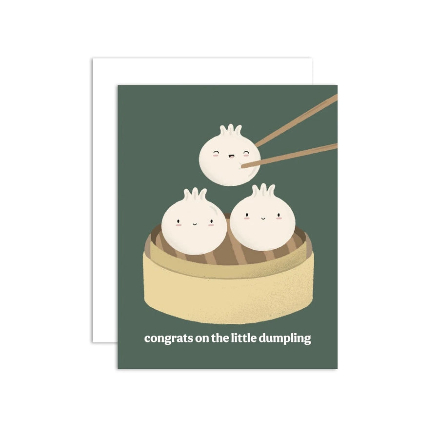 Little Dumpling Baby Card