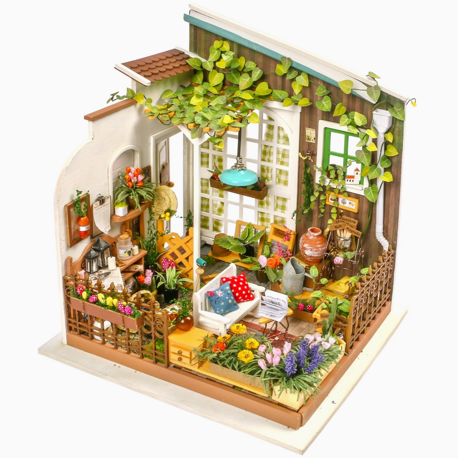 Miller's Garden DIY Miniature Dollhouse Kit