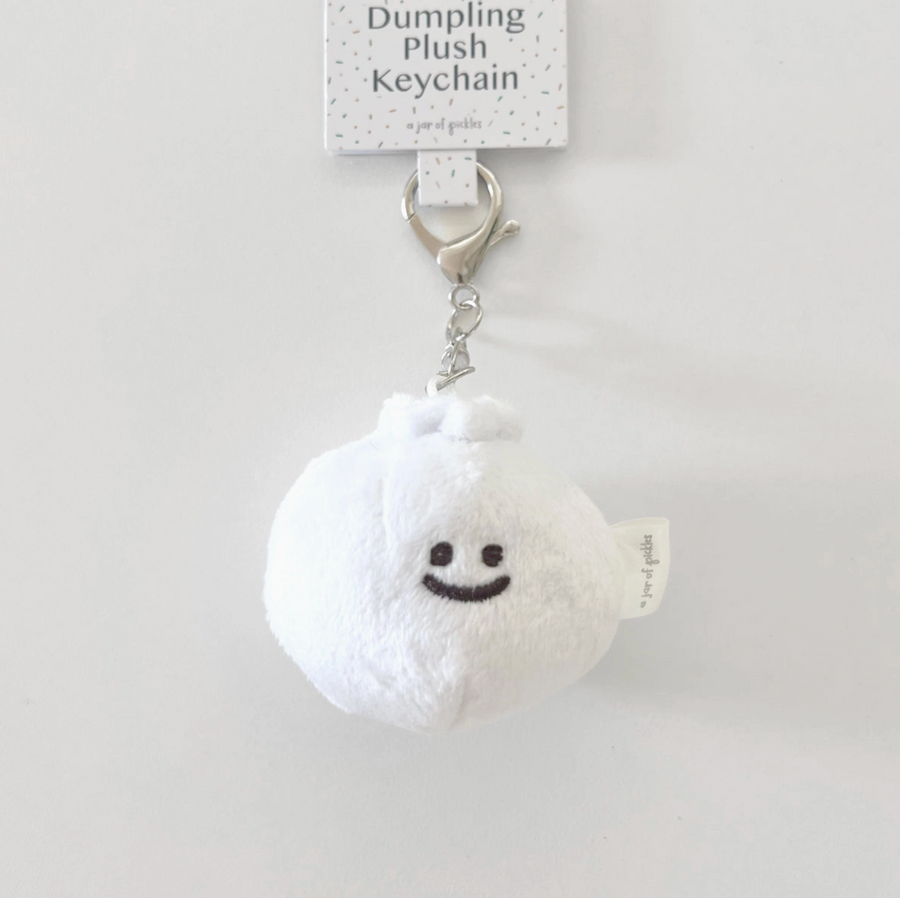 Mini Bao Dumpling Plush Keychain