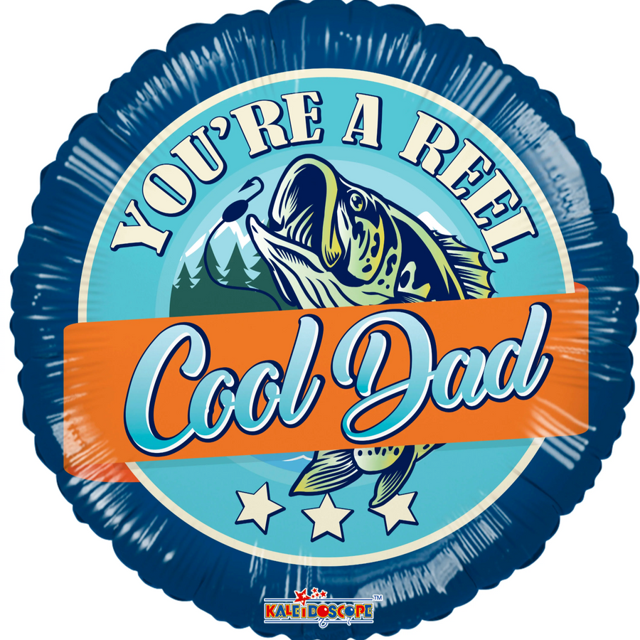 Reel Cool Dad Father's Day Small Balloon