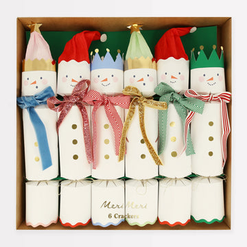 Snowmen Large Crackers