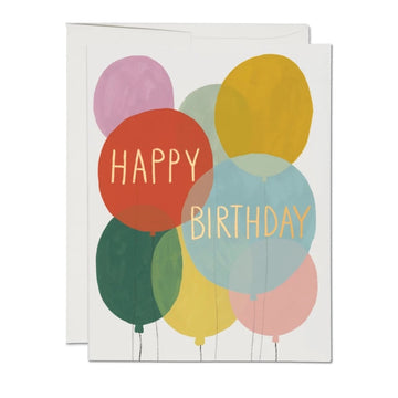 Birthday Balloons Card