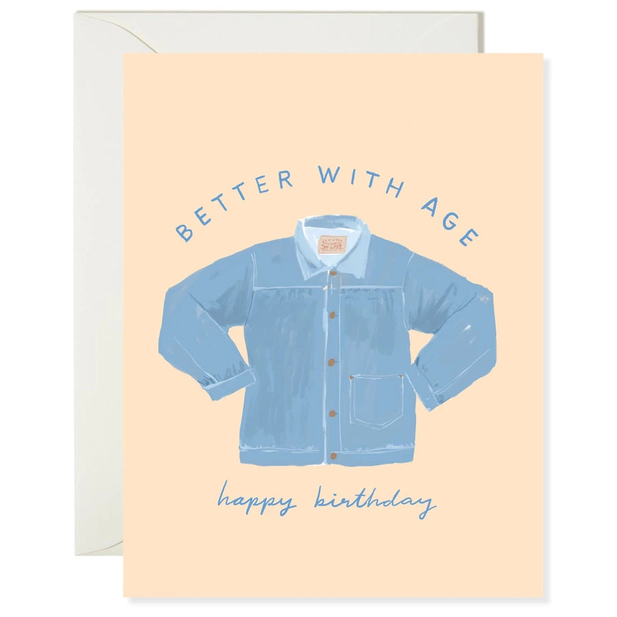 Denim Jacket Birthday Card