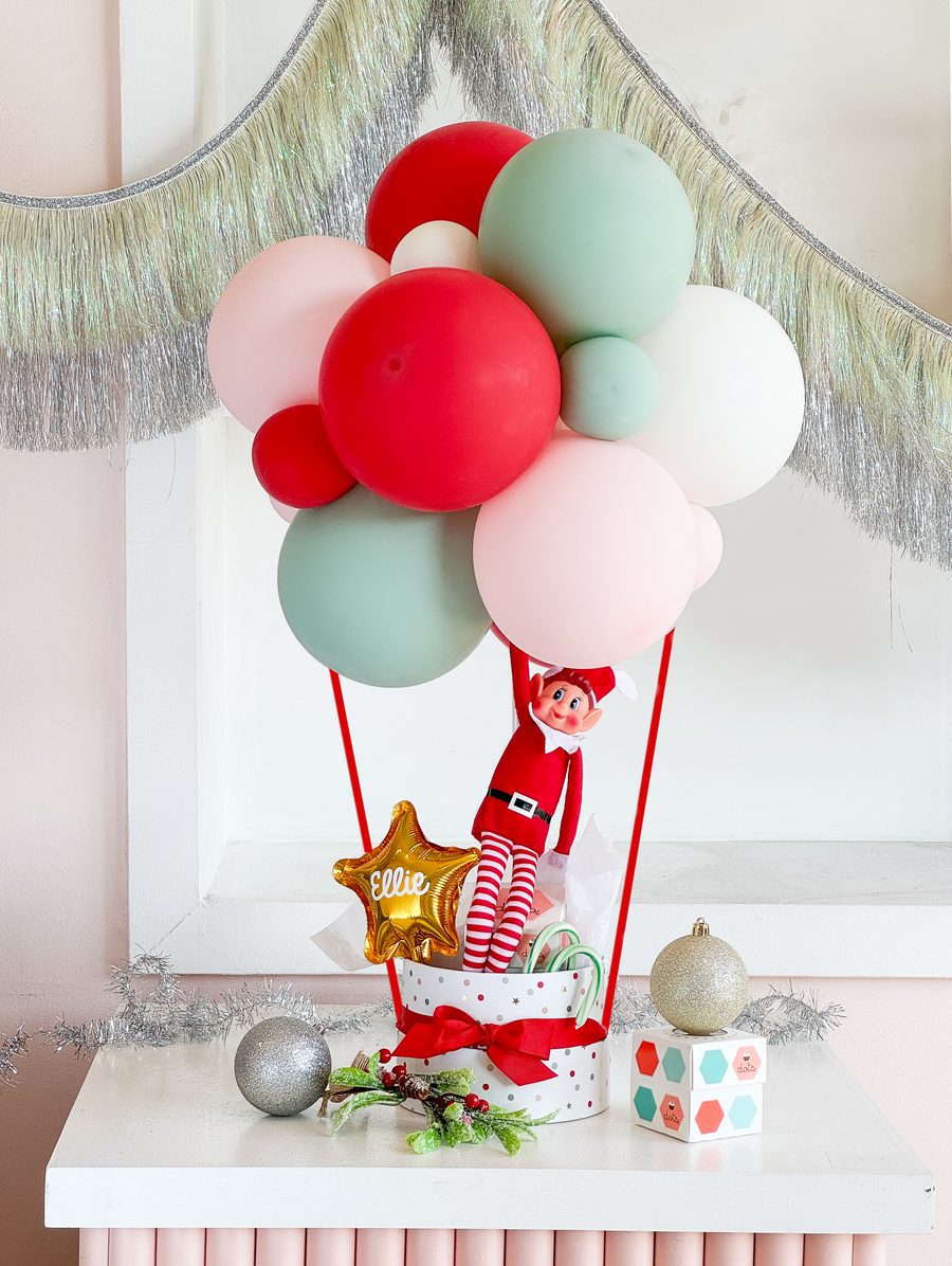 Elf Balloon Gift 2024