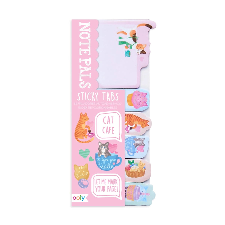 Cat Cafe Note Pals Sticky Tabs