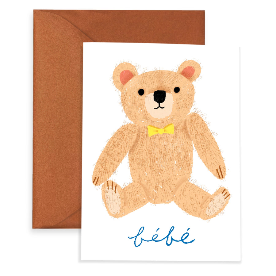 Teddy Baby Card