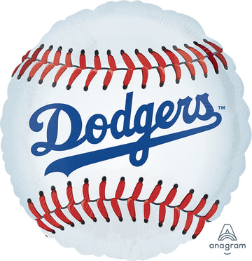 Dodgers Small Round Balloon